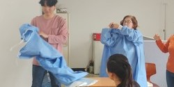 5기 격리가운 착용실습